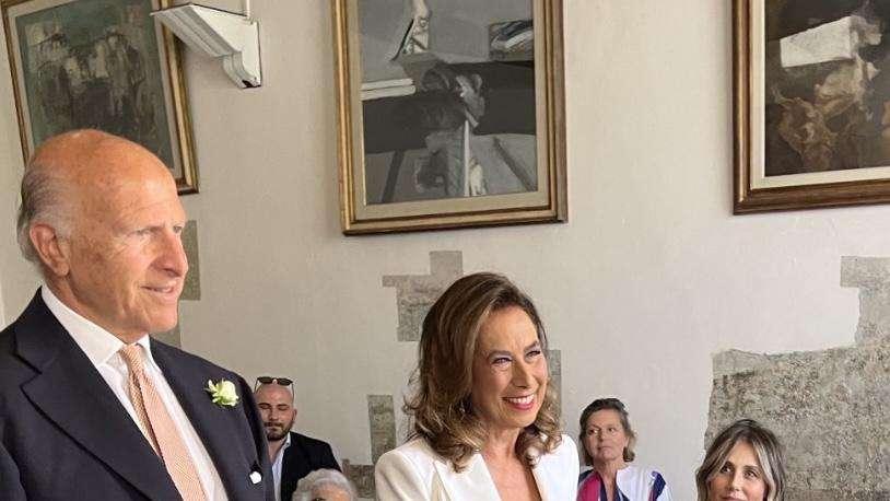 La Buonamici si è sposata a Fiesole, presente anche Prandelli