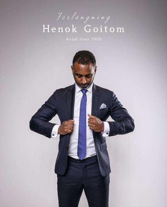 OFICIAL: Degerfors IF, Henok Goitom renueva hasta 2028