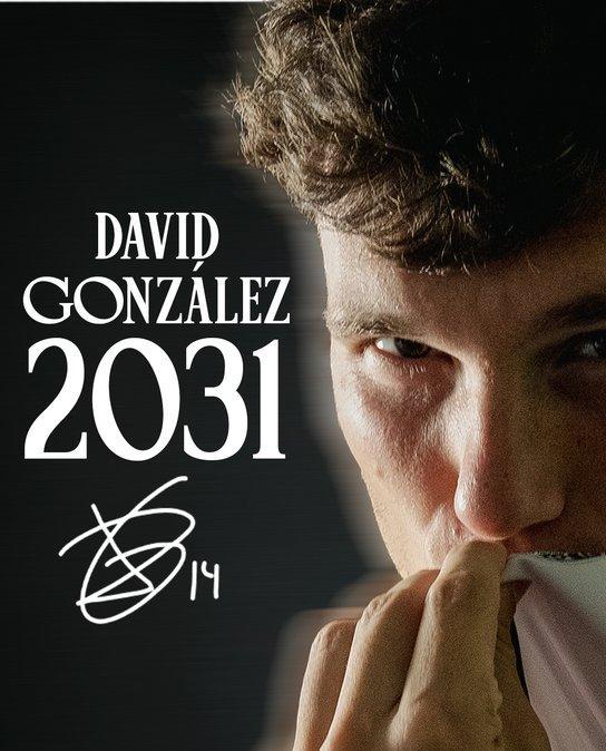 OFICIAL: Burgos CF, David González firma un nuevo contrato hasta 2031
