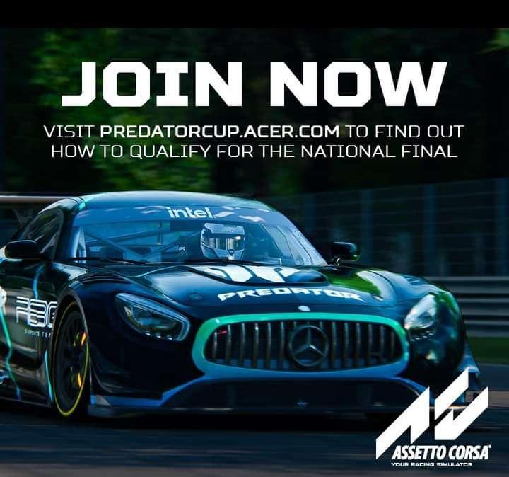 Acer, attiva online la Predator Sim Racing Cup 2021