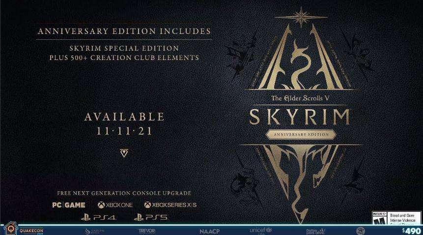 Skyrim arriverà su Next Gen 10 anni dopo la sua uscita originale