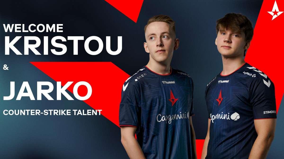 CS:GO, due nuovi innesti per gli Astralis Talent