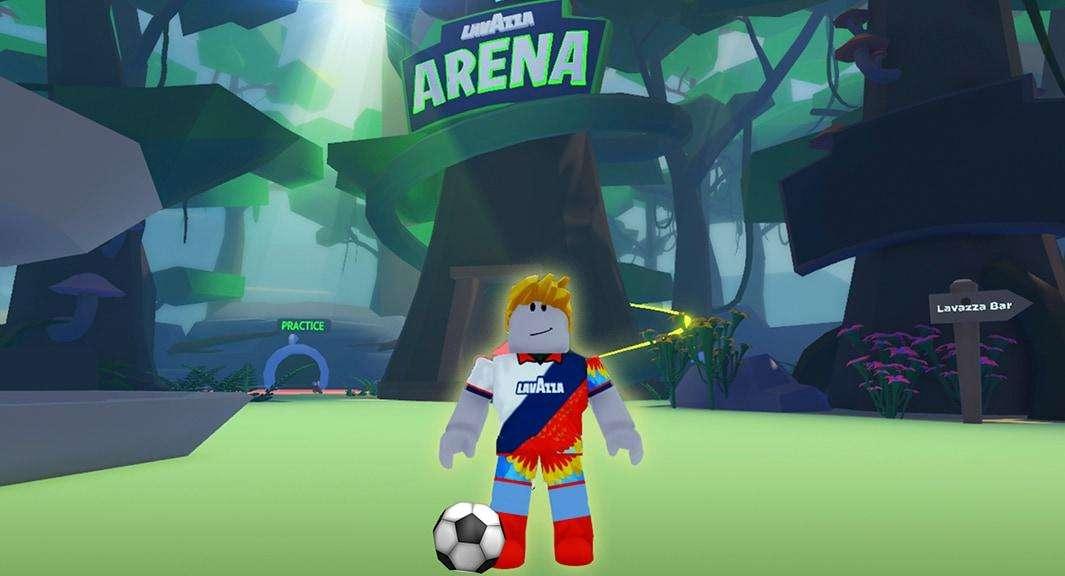 Lavazza, il suo primo campo da calcio deforestato su Roblox