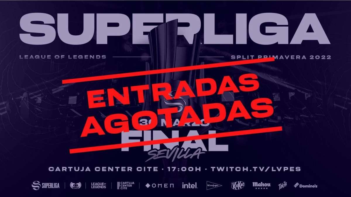 Superliga League of Legends vende 2.000 biglietti per la finale di Siviglia in una sola settimana