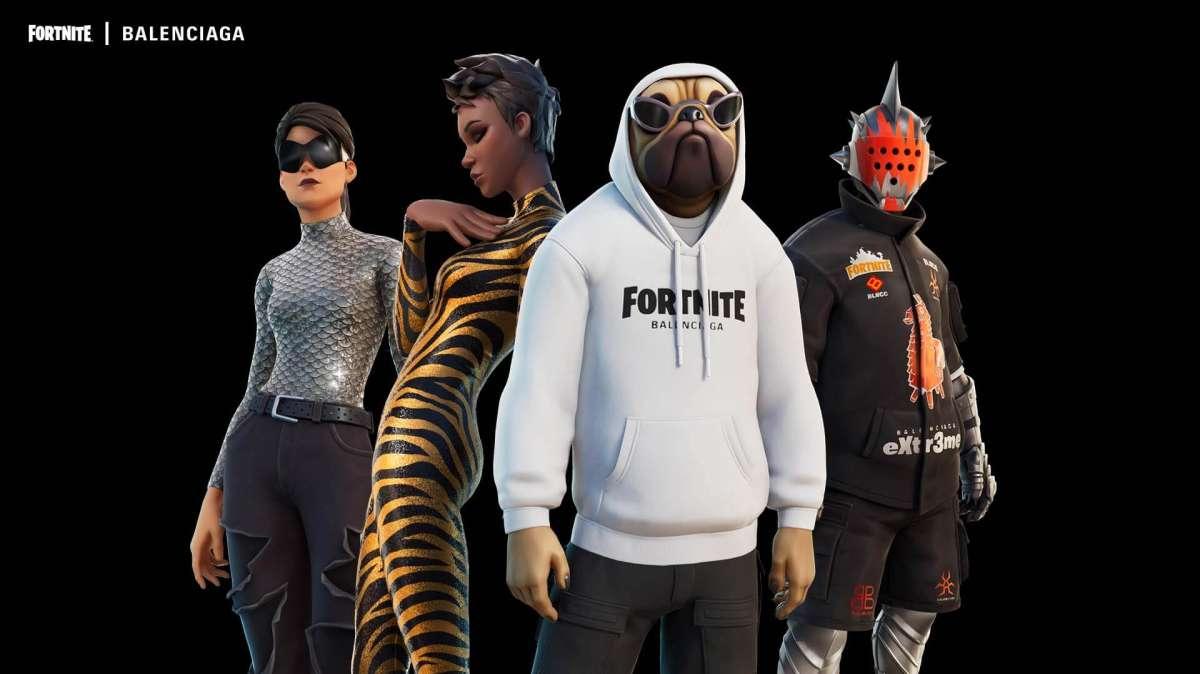 Fortnite e Balenciaga hanno lanciato una nuova collezione in game