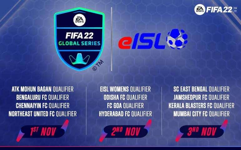 eISL, FSDL annuncia la prima lega competitiva di FIFA 22 in India