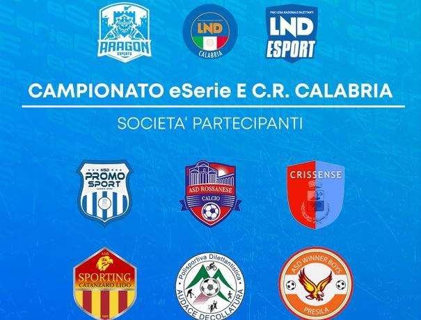 LND eSport, Questa sera la 1a giornata della eSerieE Calabria