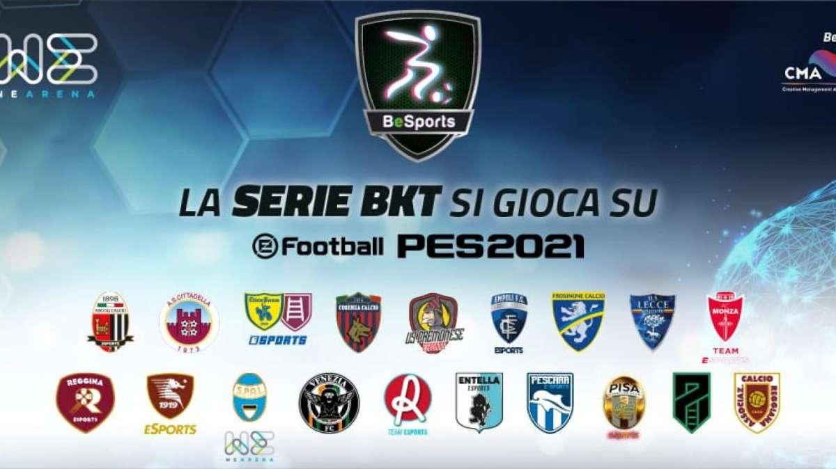 BeSports, il torneo della cadetteria su PES2021 presenta le rose