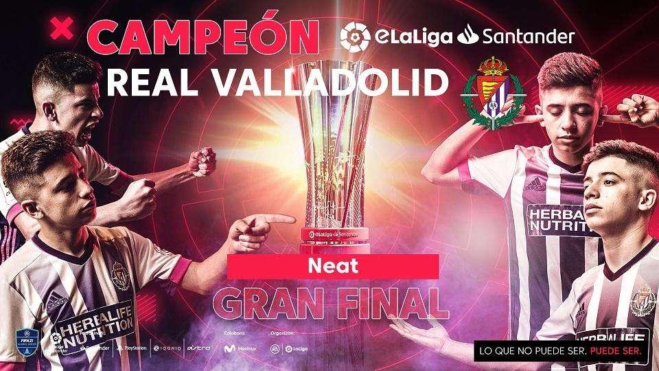 eLaLiga, il Real Valladolid vince il torneo per il secondo anno consucutivo