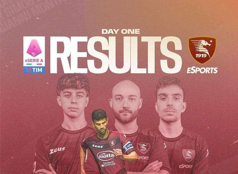 Salernitana, dopo tre gare il suo team esports campano guida il Group A