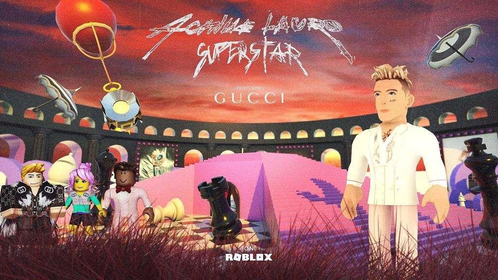 Achille Lauro, musica nel Metaverso con Roblox e Gucci 