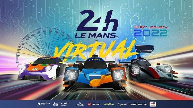 Virtual 24 Hours of Le Mans, dal 15 al 16 gennaio 2022