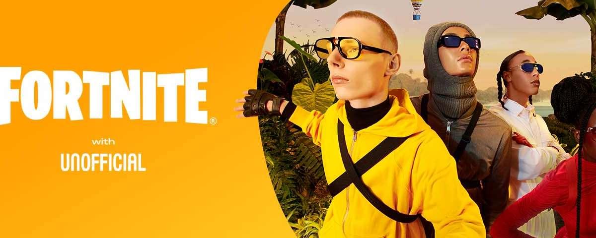 Fortnite, GrandVision Italy presenta la collezione di occhiali Unofficial