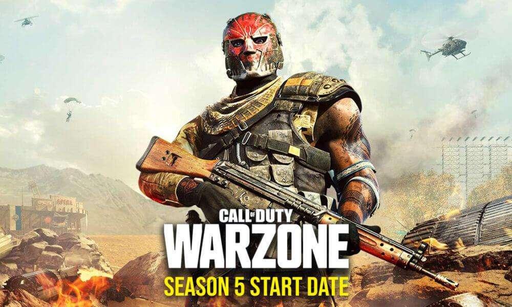 Warzone Stagione 5: data di uscita e nuove armi all’orizzonte