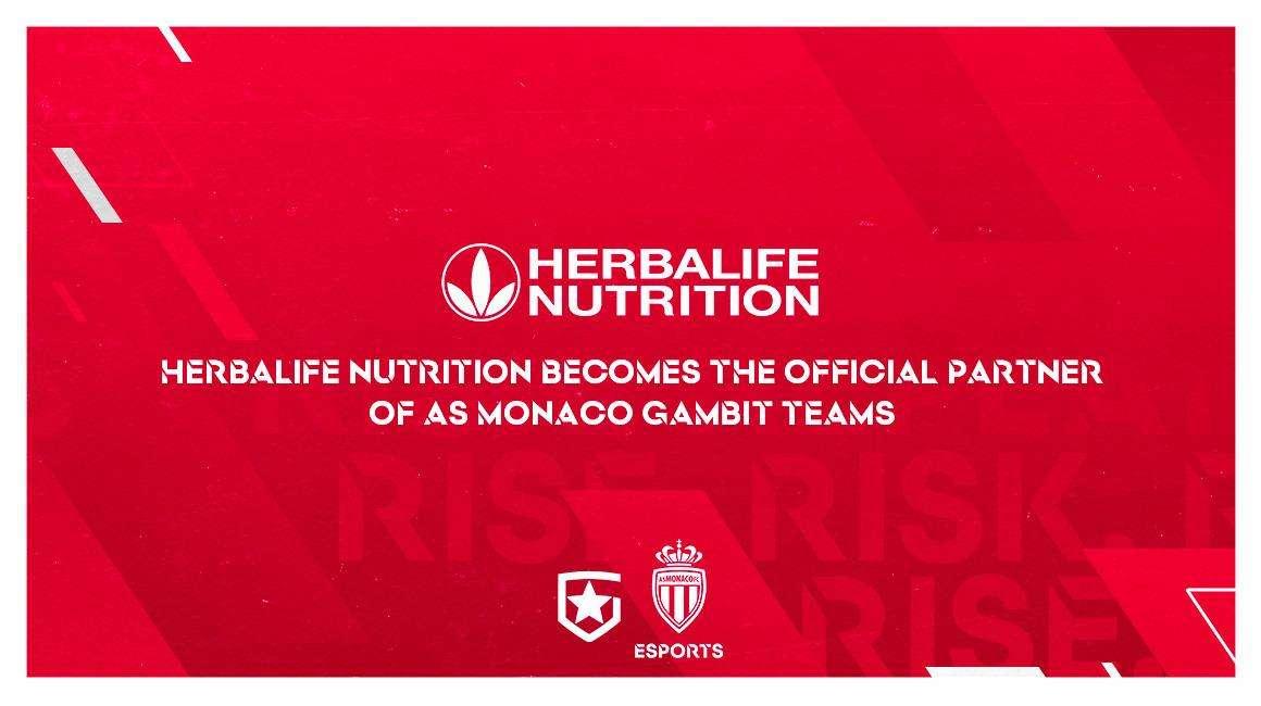 Herbalife Nutrition, nuovo partner dell'AS Monaco e di Gambit
