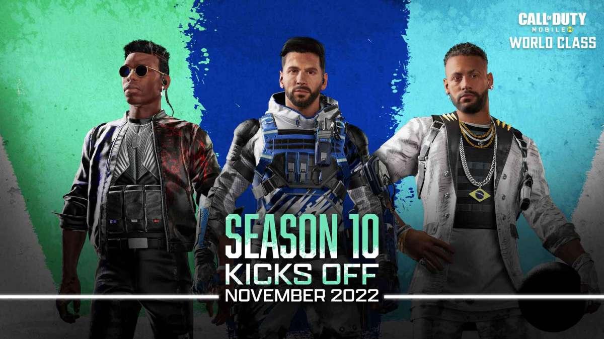Call of Duty Mobile, nella stagione 10 arrivano oggi  Neymar Jr., Messi e Pogba