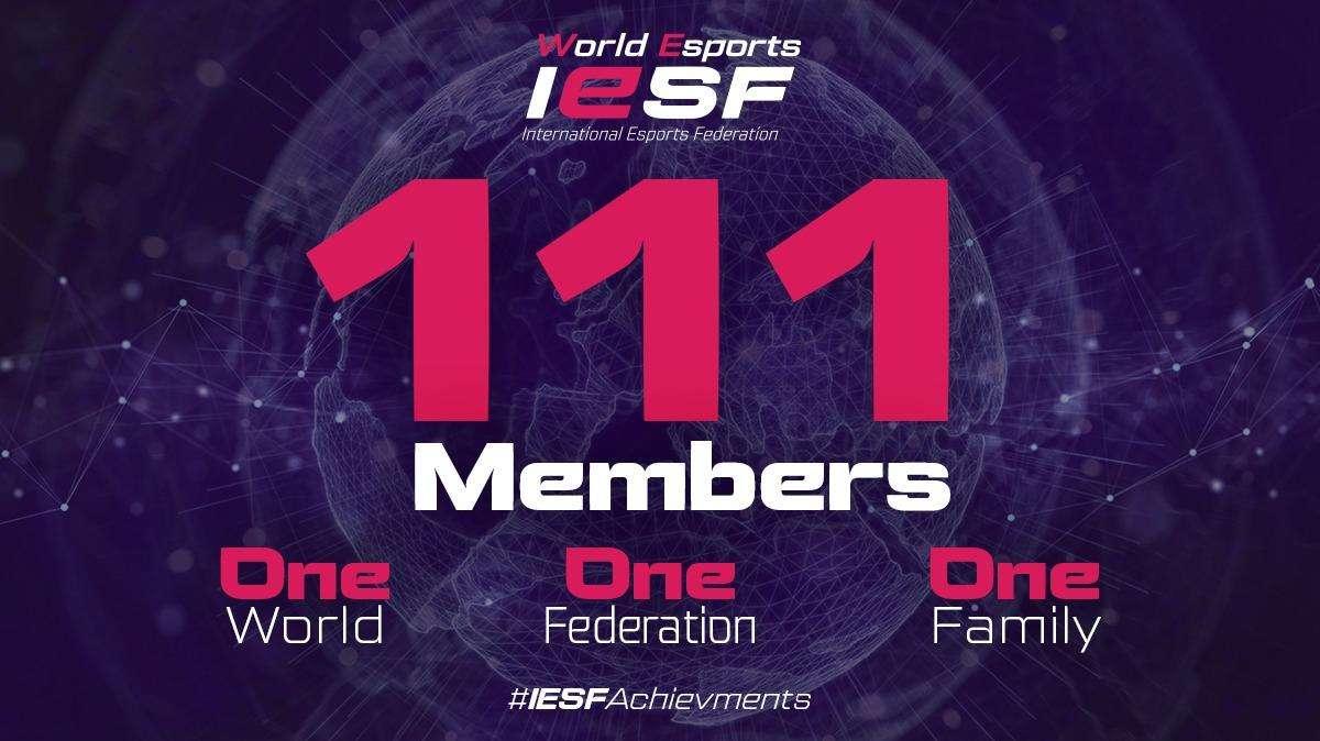 IESF, superato nuovo record di membri del circuito