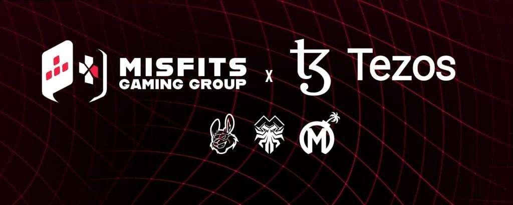 Misfits Gaming Group presenta la partner con Tezos