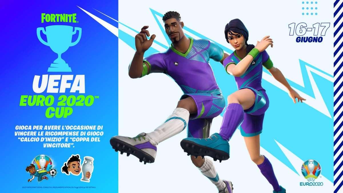 Fortnite, UEFA EURO 2020 Cup si gioca il 16 e 17 giugno