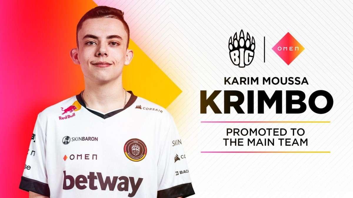 CS:GO-I BIG promuovono in prima squadra, Karim "Krimbo" Moussa