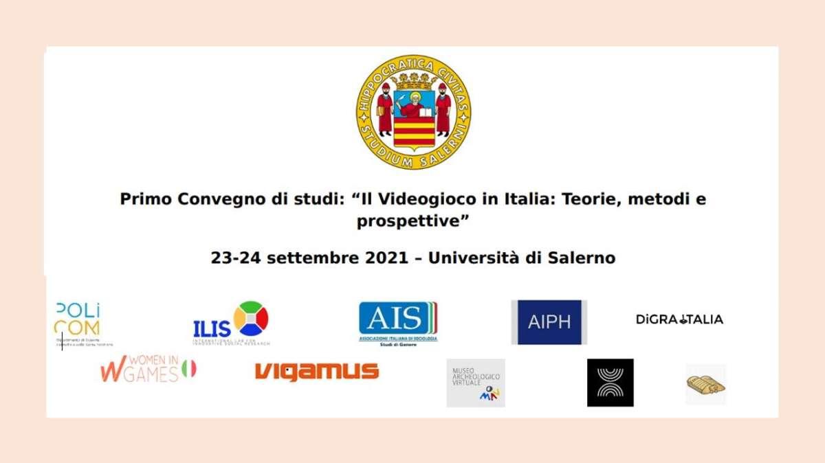 Convegno, "Il Videogioco in Italia: Teorie, metodi e prospettive"