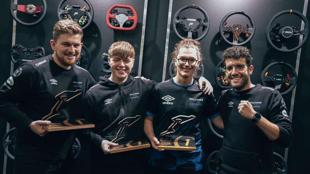 Williams Esports, soddisfazione per sei vittorie in tre giorni 