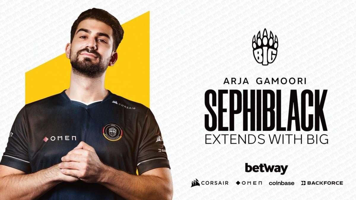 Berlin International Gaming, rinnovato il contratto del giocatore Sephiblack 