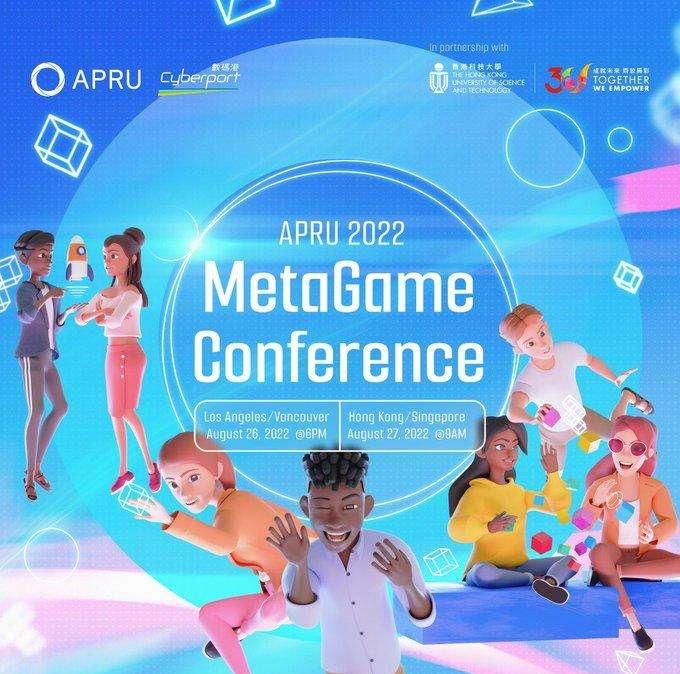 APRU MetaGame Conference 2022, c'è l'intero ecosistema degli Esport