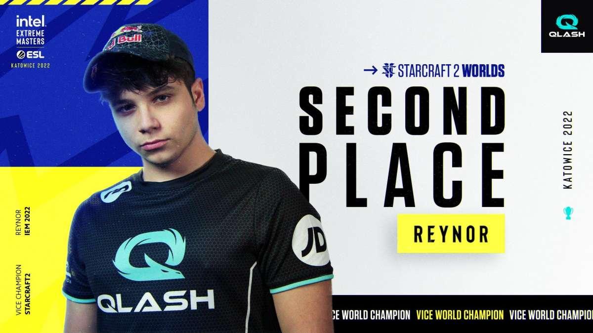 IEM Katowic, i Qlash celebrano il secondo posto di Raynor