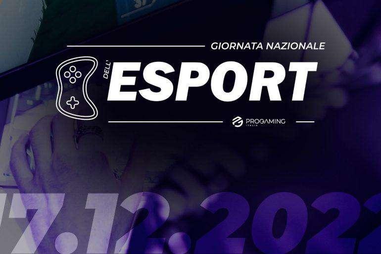 Progaming, il 17 dicembre Giornata Nazionale dell’Esport