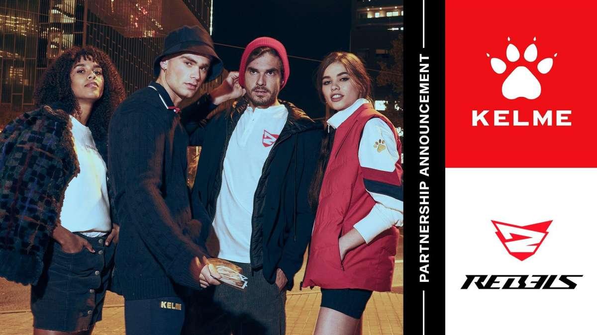 Kelme, il noto brand sportivo vestirà Rebels Gaming