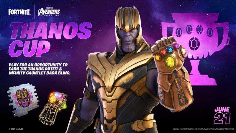 Thanos arriva su Fortnite con un torneo dedicato per vincere nuove skin