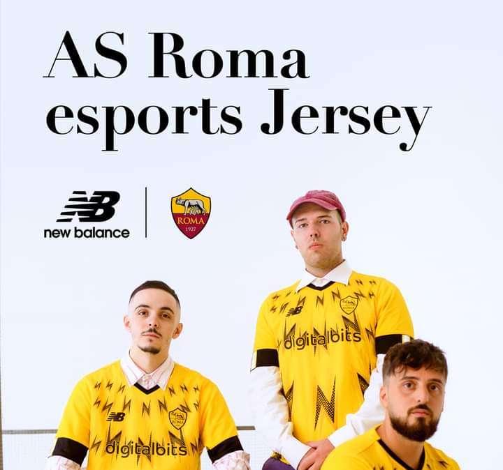 Roma, presentata la nuova maglia ufficiale eSports