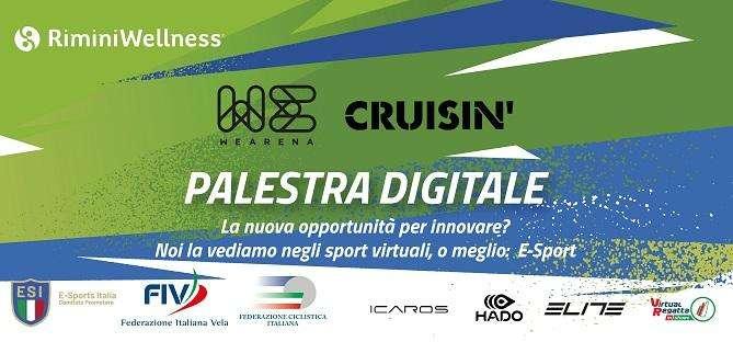 Palestra digitale, WeArena e Cruisin’ a RiminiWellness 2022