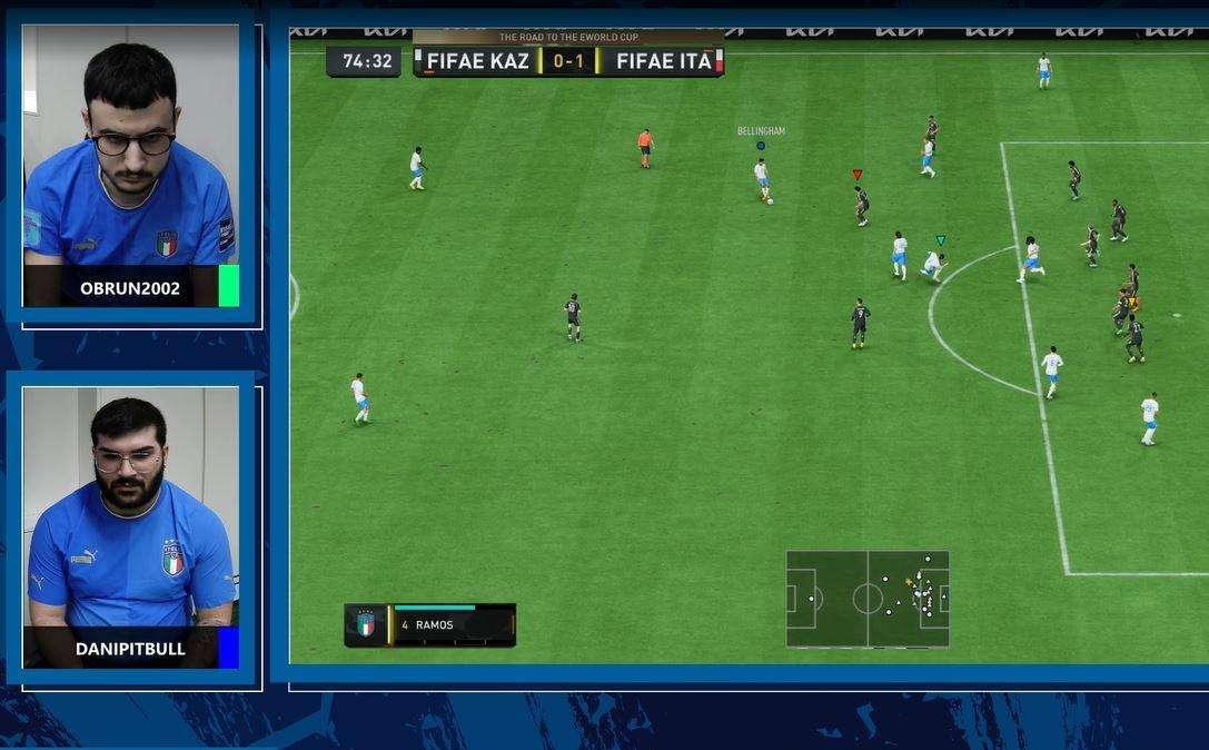 FIFA eNations, iniziato il girone di ritorto di Play-In per gli Azzurri