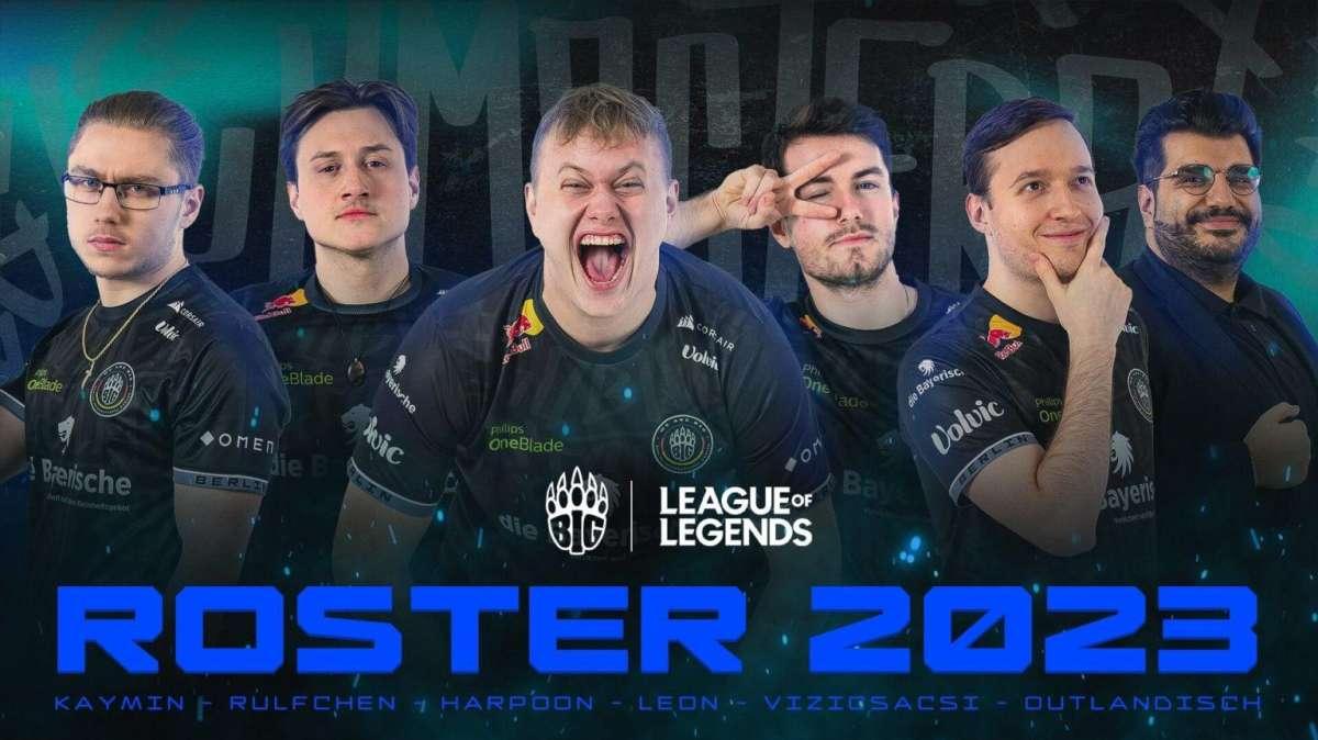 I BIG, presentano la nuova squadra di League of Legends