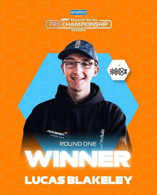 F1 Esports Series Pro, Lucas Blakeley su McLaren vince la prima