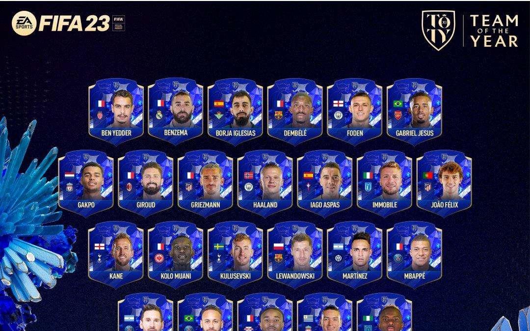TOTY, si apre la votazione per la squadra dell'anno FIFA 23