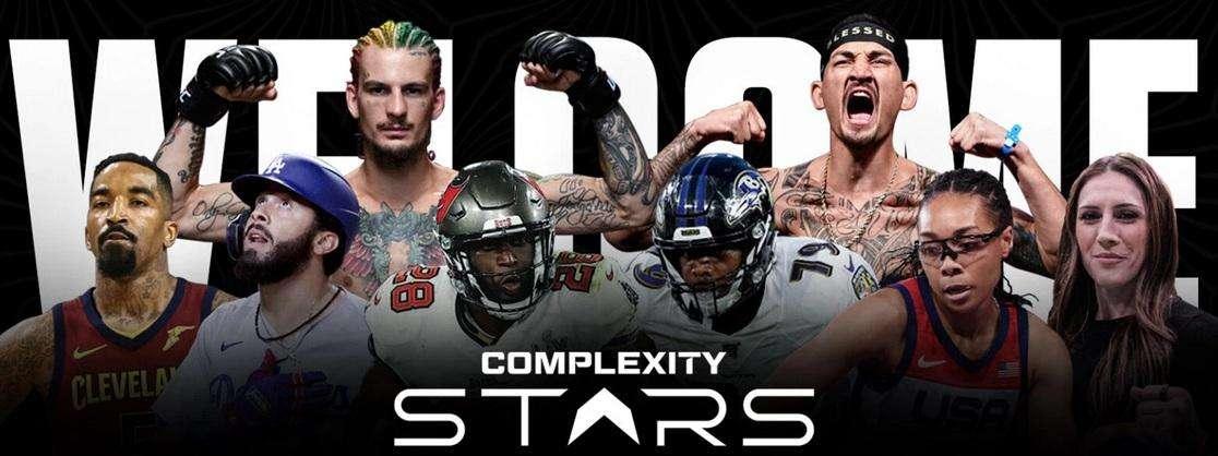 Complexity Stars, una divisione di gioco per atleti professionisti e celebrità