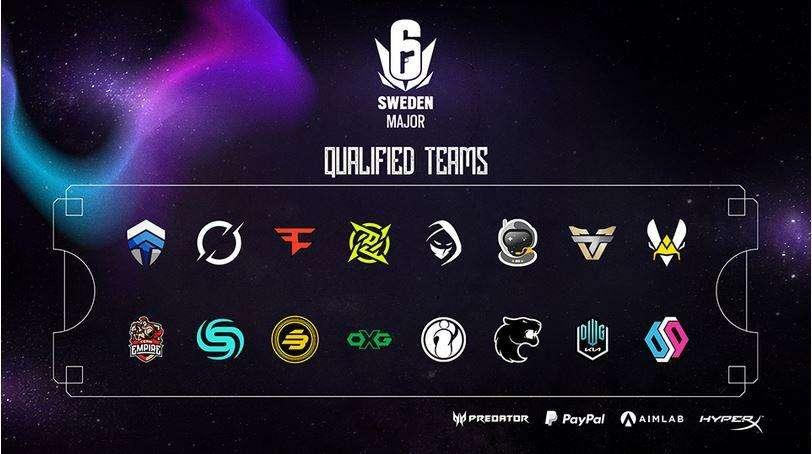 Six Major 2021, le 16 squadre si sfideranno in Svezia ma senza pubblico