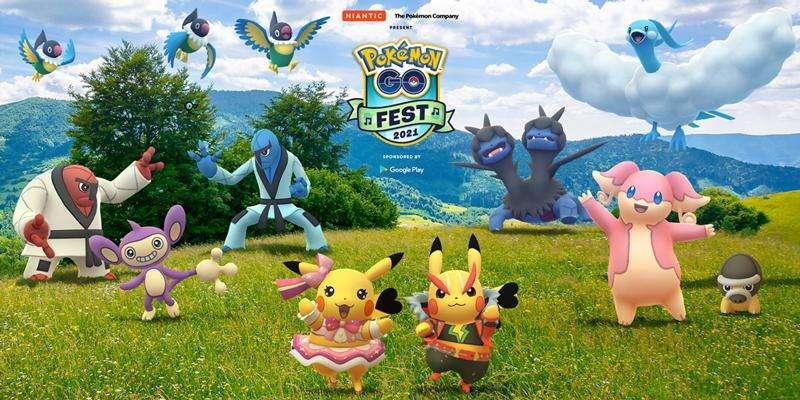 Tutti i Pokémon leggendari saranno catturabili al Pokémon Go Fest. 2021