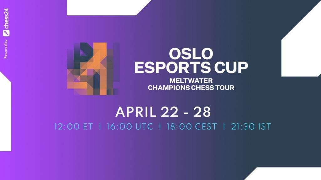Oslo Esports Cup, primo evento Esport di scacchi dal vivo