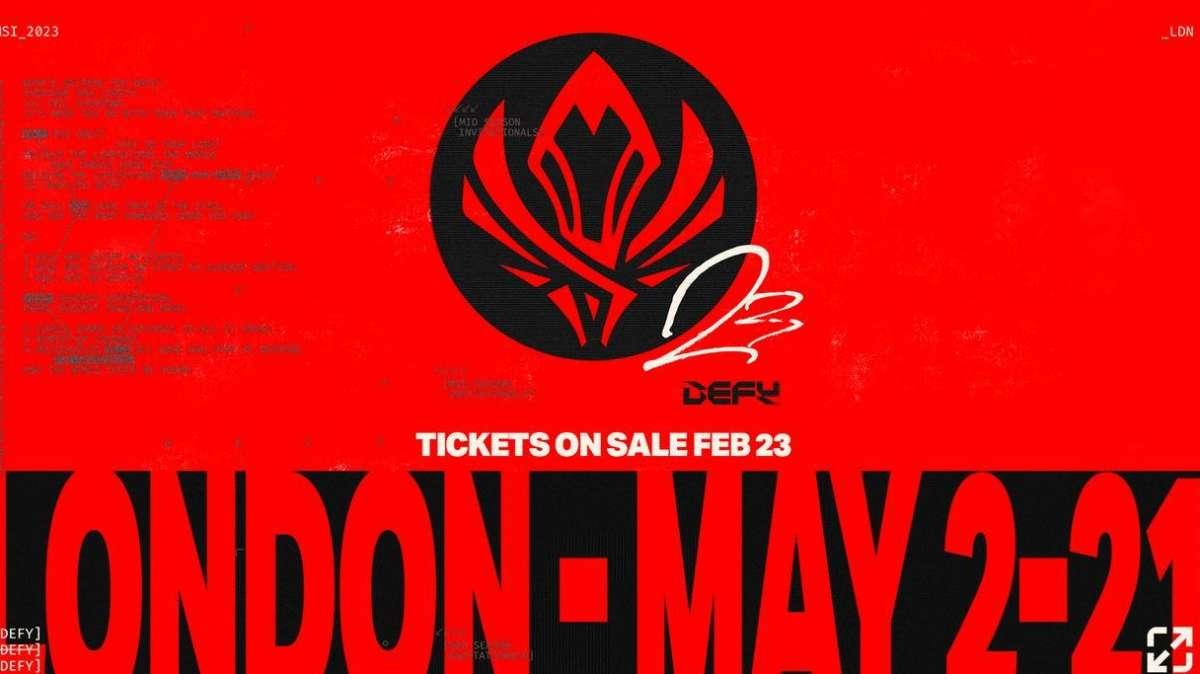 MSI 2023, palcoscenico noto a Londra per la fase finale