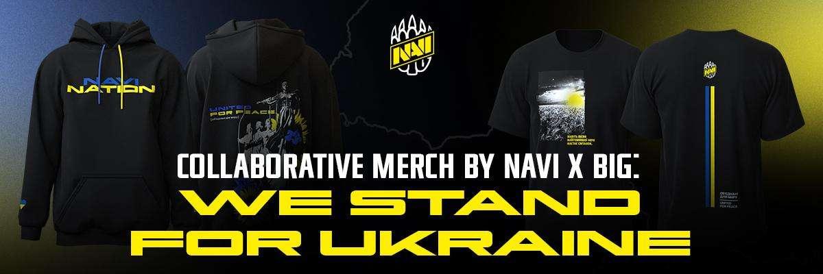 Natus Vincere e BIG, insieme per sostenere l'Ucraina