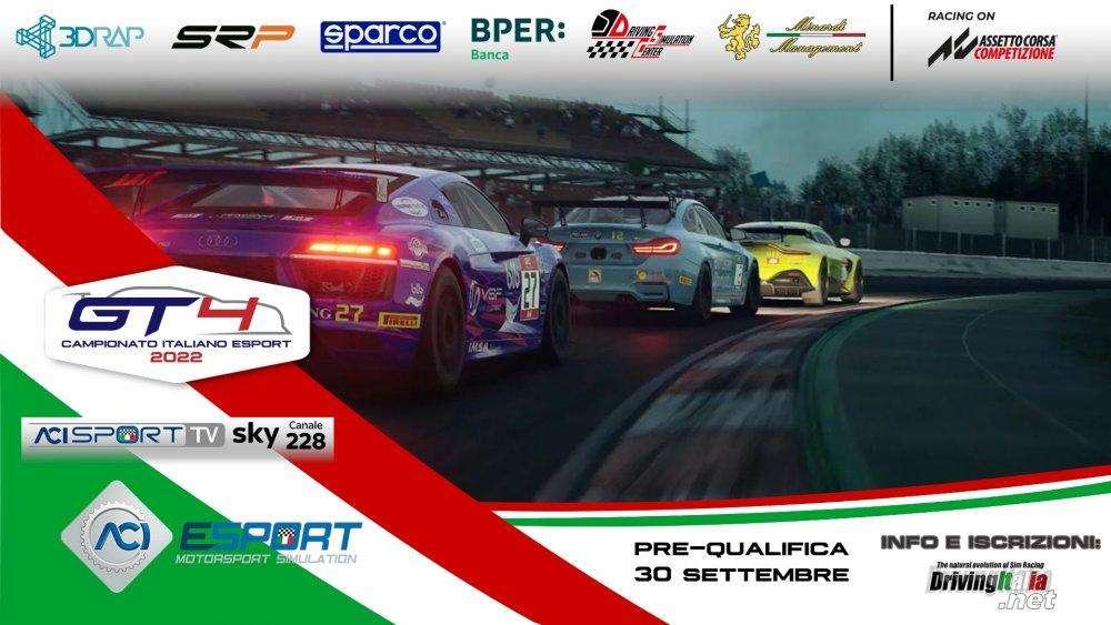 GT4 ACI ESport, il campionato italiano è già un successo