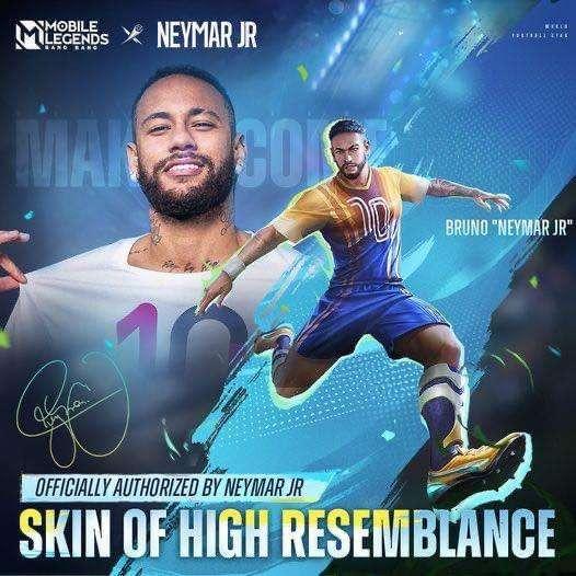 Neymar Jr., nuova collaborazione con Mobile Legends: Bang Bang X