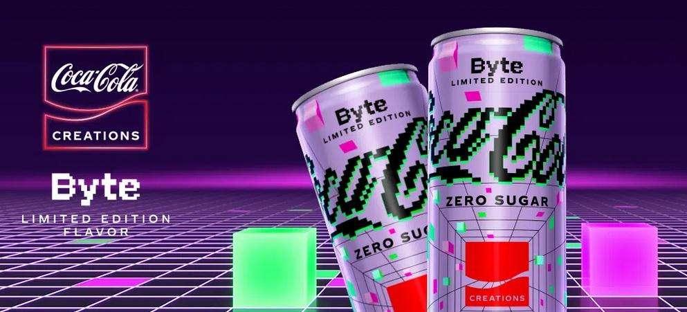 Coca-Cola, con Byte il primo gusto al sapore dei pixel
