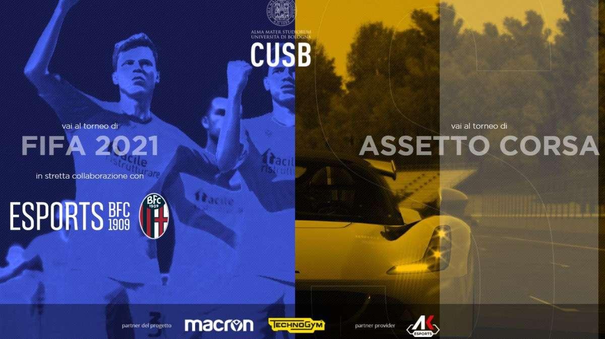 Secondo torneo Esports dell’Università di Bologna e CUSB: su FIFA 21 e Assetto Corsa