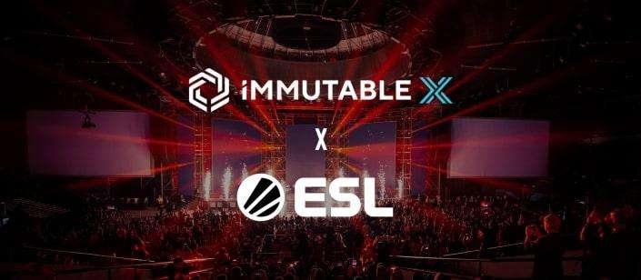 ESL Gaming e Immutable X, per la creazioni di NFT