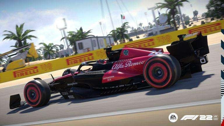 Alfa Romeo, la livrea implementata nel gioco F1 22 di EA